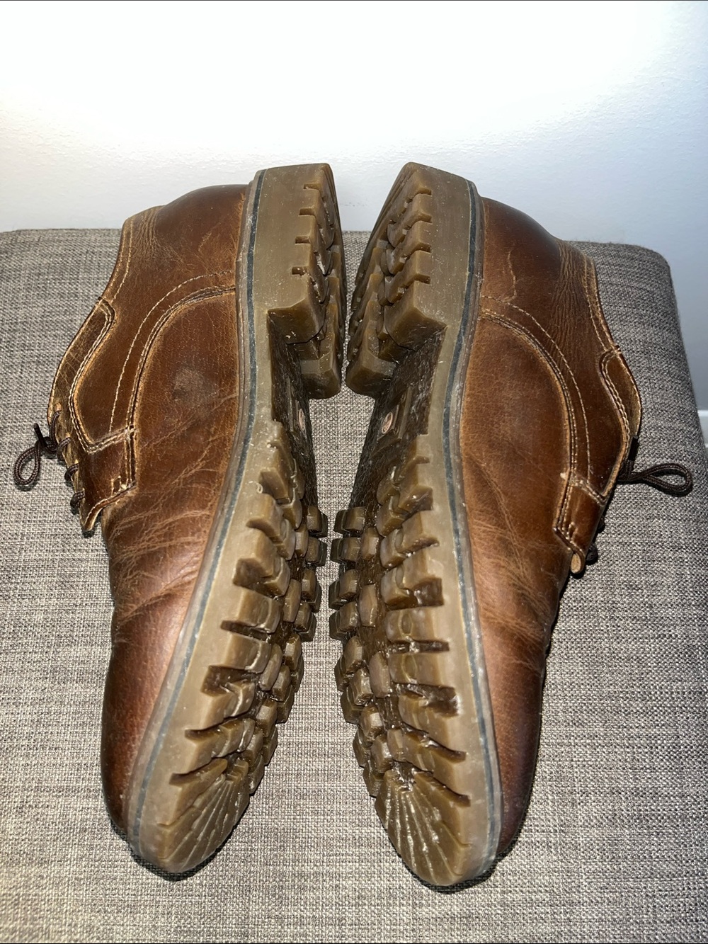 Wind River Leather Lace-Up Derby Shoes 8 - Picture 9 of 10